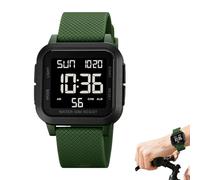 Men’s Sport Watch - Water-Resistant Led Display Wristwatch with Backlight, Durable Timepiece for Outdoor Adventures, Running, Fitness, Diving, Training, Daily Work, Travel, and Active Lifestyle