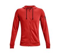 Men`S Sports Jacket Under Armour Terry Red (Size: Xl) Clothing NUOVO