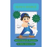 Men’s World Word Search Puzzle Book: Relaxing Puzzles for Men - Work, Life & Downtime