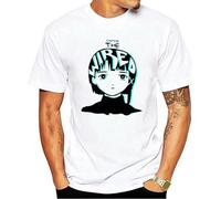 Men Short Sleeve Tshirt Serial Experiments Lain Enter The Wired 90s T Shirt t-Shirt White