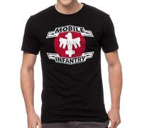 Men T Shirt Starship Troopers Distressed Mi Short Sleeve Funny T-Shirt Novelty Tshirt Black 3XL