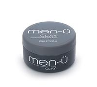 men-u CLAY styling 100ml, prodotti per capelli da uomo - Ideale per stili opachi e mossi. Firma MELON FRAGRANCE - Cera per capelli da uomo, tenuta media e finitura opaca. Disco per styling da 100 ml