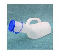 Men Urinal Bottle, Orinatoio con coperchio - Orinatoio maschile a collo lungo, bottiglie for urina unisex - Ausilio for l'incontinenza - Maschio con maniglia Orinatoio comodo e pratico