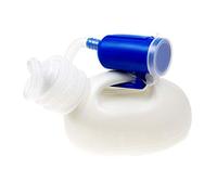 Men Urinal Bottle, Orinatoio da letto for uomo, 2000 ml, con tubo da 1,3 m, for WC da viaggio, orinatoio for uomo, comodo e pratico