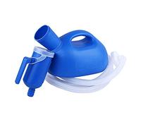 Men Urinal Bottle, Orinatoio da letto maschile for pipì da 2000 ml con tubo da 1,3 m, comodo e pratico.