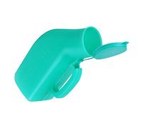 Men Urinal Bottle, Orinatoio maschile da 1200 ml, riutilizzabile, collo lungo, for incontinenza, plastica, dispositivo anti-rovesciamento for la raccolta dell'urina, coperchio a scatto, orinatoio como