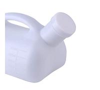 Men Urinal Bottle, Orinatoio maschile grande da 3000 ml, riutilizzabile, portatile, for raccogliere la pipì da uomo, da viaggio, bianco, comodo e pratico