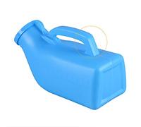 Men Urinal Bottle, Orinatoio portatile maschile, bottiglie riutilizzabili for pipì, casa, spesse e solide, con coperchio, for uomo, 1 l, orinatoio comodo e pratico