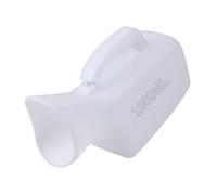Men Urinal Bottle, Orinatoio unisex da 1000 ml con coperchio portatile di emergenza for uomo e donna, for viaggio, auto, emergenza, comodo e pratico