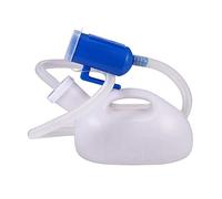 Men Urinal Bottle, Tubo lungo riutilizzabile for urina maschile con coperchio, portatile, spesso 2000 ml, for campeggio, auto, viaggio, toilette, orinatoi universali, orinatoio comodo e pratico (dimen