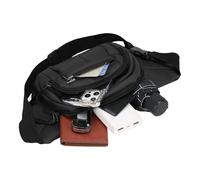 Men Waist Bag - Large Capacity Slim Profile Reduces Bulk Waterproof Phone Sling Pouch - Efficient Travel Organization,for Outdoor Hiking Travel Gym Running Sports Workout Casual Shopping