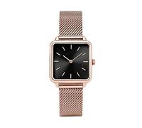 Men Watch 2023 Luxury Fashion Square Watches Women Rose Gold Watches Mesh Band Quartz Wristwatch No Brand Wach