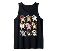 Men Women And Kids Dabbing Animals Wildlife Birthday Parties Canotta