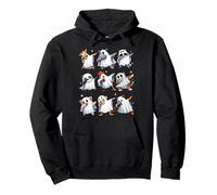 Men Women And Kids Dabbing Animals Wildlife Halloween Party Felpa con Cappuccio