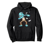 Men Women Horror Scary Dab Halloween Zombie Fans Thriller Felpa con Cappuccio