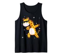 Men Women Kids Cool Giraffe Dabbing Animals Wildlife Parties Canotta
