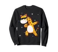 Men Women Kids Cool Giraffe Dabbing Animals Wildlife Parties Felpa