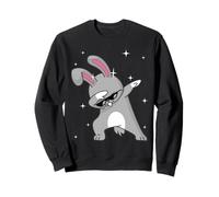 Men Women Kids Cool Rabbit Dabbing Animals Wildlife Parties Felpa