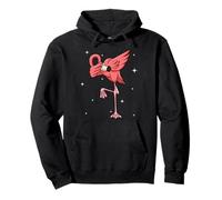 Men Women Kids Flamingo Dabbing Animals Wildlife Parties Felpa con Cappuccio