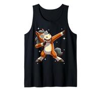 Men Women Kids Funny Horse Dabbing Animals Wildlife Parties Canotta