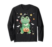 Men Women Kids Groovy Dinosaur Spooky Halloween Cute Vampire Maglia a Manica