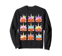 Men Women Kids Parties Pumpkin Unicorn Boo Spooky Halloween Felpa