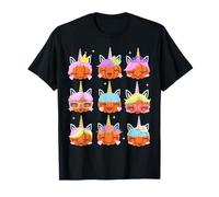 Men Women Kids Parties Pumpkin Unicorn Boo Spooky Halloween Maglietta