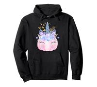 Men Women Kids Pink Pumpkin Unicorn Boo Spooky Halloween Felpa con Cappuccio
