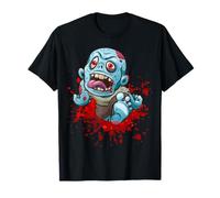 Men Women Scary Horror Blood Halloween Zombie Fans Thriller Maglietta