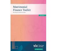 Mena Ruparel Karen Dovaston Matrimonial Finance Toolkit 2nd edition (Tascabile)