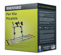 Menabo Logic 3 portabici per Kia Picanto I Tipo BA per 3 bici Nuovo
