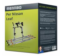 Menabo Logic 3 portabici per Nissan Leaf Tipo ZE1 per 3 bici Nuovo