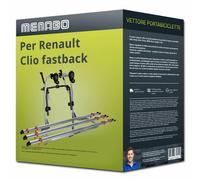 Menabo Logic 3 portabici per Renault Clio fastback III BR0_1/CR0_1 per 3 bici