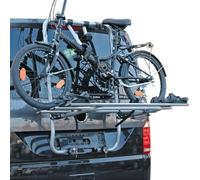 Menabo Portabici compatibile con VW Transporter T5 2003 - 2015 in alluminio nero