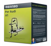 Menabo Stand Up 2 portabici per Audi A1 Tipo 8X1 per 2 bici Nuovo