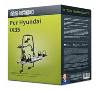 Menabo Stand Up 2 portabici per Hyundai iX35 Tipo LM per 2 bici Nuovo