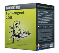 Menabo Stand Up 3 portabici per Peugeot 2008 I Tipo CU per 3 bici Nuovo