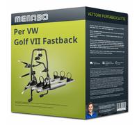 Menabo Stand Up 3 portabici per VW Golf VII Fastback Tipo 5G1 per 3 bici Nuovo