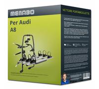 Menabo Stand Up 3 portabici portellone per Audi A8 Tipo 4E - 3 bici Nuovo