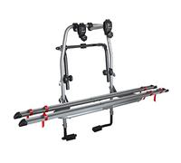 STEELBIKE portabici posteriore per 2 biciclette, fissaggio con cinghie