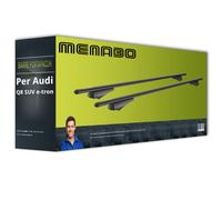 Menabo Tiger alluminio barre portatutto per Audi Q8 SUV e-tron 22-25 completo