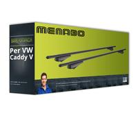 Menabo Tiger alluminio barre portatutto per VW Caddy V 20- completo