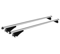 MENABO TIGER SILVER Barra Portatutto da Tetto in Alluminio con