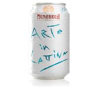 MENABREA - Birra Pils - Arte In Lattina - Cartone Da 24 Lattine - 330 ml