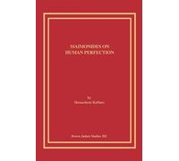 Menachem, Kellner Maimonides on Human Perfection (Tascabile)