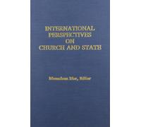 Menachem Mor International Perspectives on Church and State (Copertina rigida)