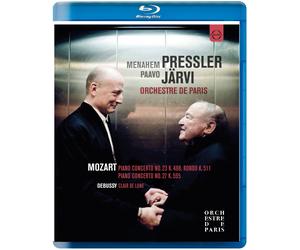 Menahem Pressler/Paavo Järvi: Mozart/Debussy (Blu-ray)