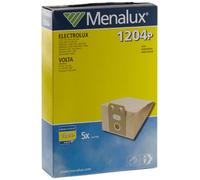 Menalux 1204 P - Sacchetti per aspirapolvere in carta, per Electrolux, Volta, Acec, Husqvarna e Paris Rhone, 5 pezzi
