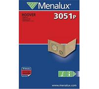 Menalux 3051P - Confezione da 5 sacchetti di carta e 1 micro filtro