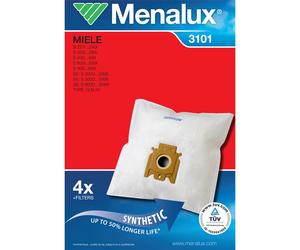 Menalux 3101 4 sacchi microfibra aspirapolvere Hoover ATC18 Miele S S2 S4 S5 S8